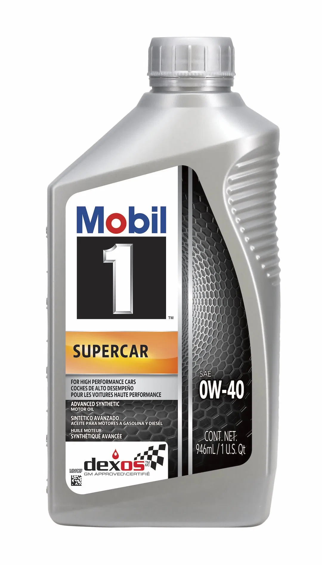 126870 – MOBIL Oil, SAE 0W-40 Full Synthetic Gasoline Engine Oil 1 Quart Bottle Case Of 6